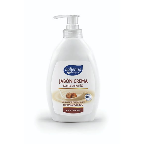 Jabón Crema Ballerina Karité, 350 ML