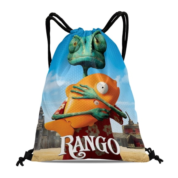 Rango Mochila de Cuerdas para Deportes y Gimnasio, Bolsa de Cuerdas Resistente al Agua, Bolsa Cinch, 30×40cm