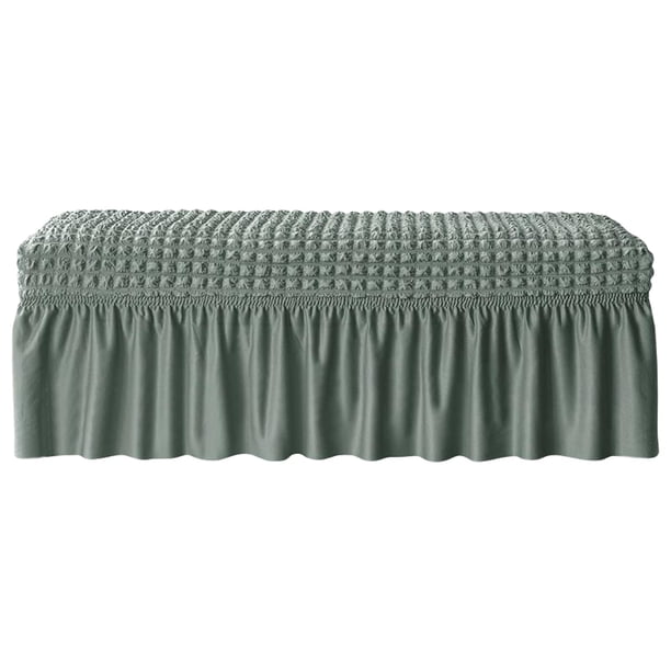 Funda para banco de comedor, elásticas extraíbles para sillas, de funda de asiento elástico, funda de cojín para banco para , Verde