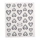 thumbnail image 3 of Heart Love Nail Art Stickers Dise?os De U?as Heart Love Para U?as Acrílicas Femeninas Negras, 3 of 5