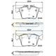 thumbnail image 2 of Pastillas Freno para auto Volvo XC90 2015-2023 Trasero, 2 of 4