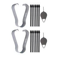 Magideal - Puntas De Lápiz Óptico Y Pasador De Expulsión De Pinzas S7 S7 Plus Accesorios Piezas De Repuesto Duraderas Para Primera Negro