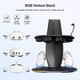 thumbnail image 2 of Base de carga para Meta Quest 3/3S con iluminación RGB, soporte de almacenamiento vertical y carga sincronizada para el mando de los auriculares-Negro, 2 of 5