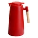 thumbnail image 2 of Hervidor De Aislamiento Térmico Jarra De 1L Mango De Madera Para Calentador De Agua Regalos De Amigos Rojo, 2 of 5