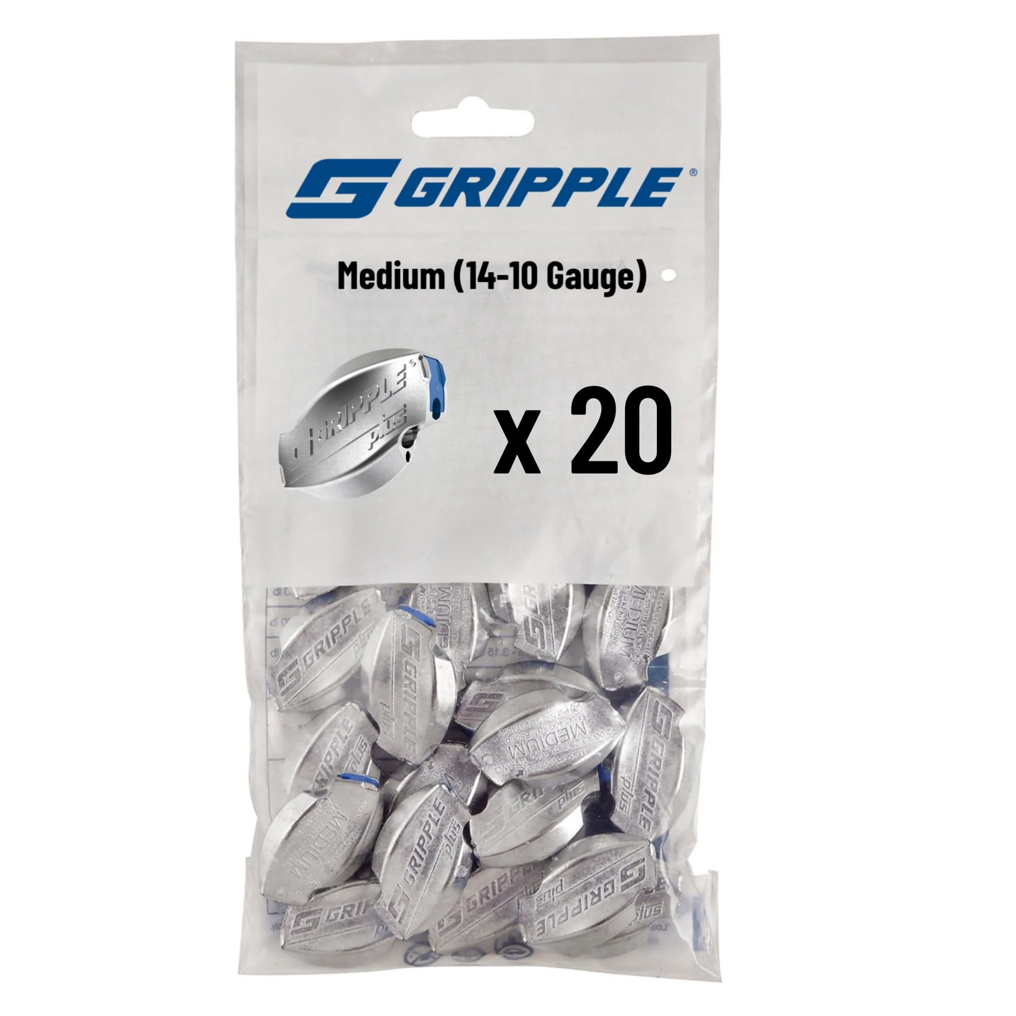 Empalmador De Alambre Para Cercas Gripple Medium (13,5–10 Calibre) (20)