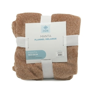 Zahr - Manta Jaquard Flannel Cafe 125 X 150 Cm