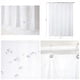 thumbnail image 5 of Juego 5 piezas con Cortina de baño de Tela Poliéster y Forro de Ducha de Plástico, 5 of 5