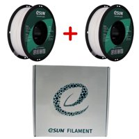 Esun - Pack 2 X Filamento 3D Pla+ Blanco Invierno 1Kg | Filamentos