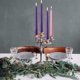 thumbnail image 5 of Juego de 12 velas Taper Candles NIKY, 25 cm, sin perfume, color marfil, 5 of 6