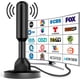 thumbnail image 1 of Antena HD de Tv Digital Abierta TVD 360º Recepcion Coaxial Base Magnetica Uso Interior/Exterior IP65, 1 of 5
