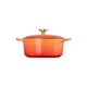 thumbnail image 2 of Horno holandés Le Creuset de hierro fundido esmaltado, 4,5 L, Flamme Doree, 2 of 6