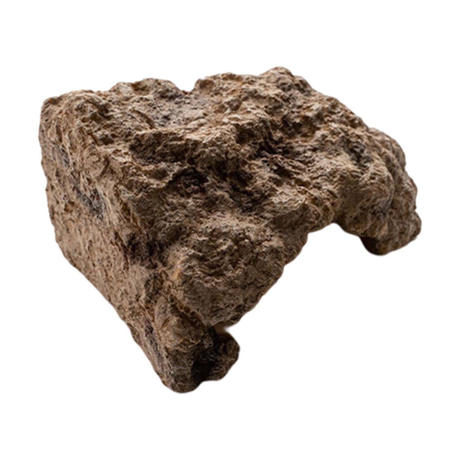 Simulación Reptile Escondite Cueva Agujero Adorno Artificial Para Tortuga Tortuga Mediana