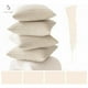 thumbnail image 5 of Fundas De Cojines Blanca Set X2 Cama Sillon Suave 45 X 45 Almohada, 5 of 8