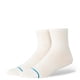thumbnail image 1 of Stance Socks Women Fine Rib Quarter Ivory, 1 of 2