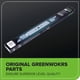 thumbnail image 3 of Cuchilla Greenworks 2905203 para cortacésped de 21" negra, 3 of 5