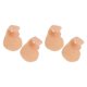 thumbnail image 1 of 2 pares de protectores de juanetes de dedo del pie peque?o Separador de protector de gel de dedo peque?o sin orificio, 1 of 5