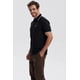 thumbnail image 2 of Polera Hombre Piqué Básica Lisa Negro - lV, 2 of 4