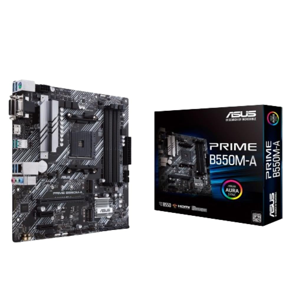 Placa Madre Asus Prime B550m-a Wifi Ii Amd Micro Atx