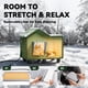 thumbnail image 3 of Asiento para gatos con calefacción para exteriores con ventana grande en el techo, 3 of 8