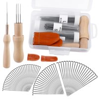 Kit De Agujas De Fieltro De Lana Mayboos, 74 Piezas, Para Principiantes