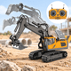thumbnail image 1 of Excavadora A Control Remoto Rc 11 Canales 2.4ghz Con Luz, 1 of 8