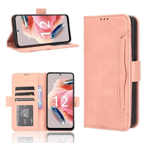 Funda Tipo Billetera Foxdock Para Xiaomi Redmi Note 12 4G – Tapa Flip Con Tarjetero