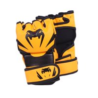 Magideal - Guantes De Mma Para Entrenamiento De Lucha, Cómodos Guantes De Boxeo Portátiles De Cuero Sintético, Guantes De Artes Marciales Para Hombres Y Mujeres, , Naranja