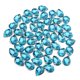 thumbnail image 1 of 50 piezas de perlas de cristal adornos bricolaje coser artesanías azul, 1 of 5