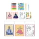 thumbnail image 5 of Pegatinas de muñecas de vestir, pegatinas de disfraz de princesa, pegatinas de juguetes hechas a mano para niñas, libro de actividades para regalo de Princesa 3 en 1, 5 of 5