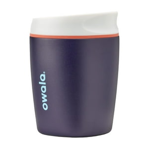 Vaso De Café Owala Smoothsip Con Aislamiento De 300 Ml, Color Azul Marino