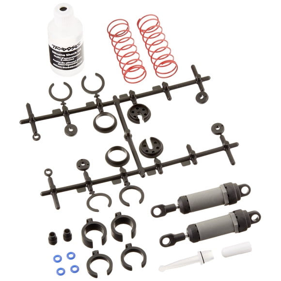 Amortiguadores Traxxas 3760A Ultra Grey Long de 2 piezas