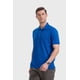 thumbnail image 2 of Polera Hombre Básica Piqué Azul, 2 of 5