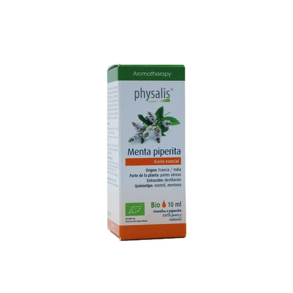 Aromaterapia Aceite Esencial Menta Piperita Orgánico 10 mL