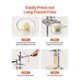 thumbnail image 3 of Exprimidor manual de papas fritas largas VEVOR, 3 of 9