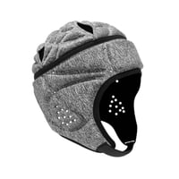 Ioensy - Casco De Rugby, Equipo De Protección, Casco Transpirable Para Deportes, Lanzador De Béisbol, Gris