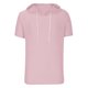 thumbnail image 5 of INSPIRE CHIC Camiseta con Capucha para Hombres Sudaderas de Manga Corta Deportiva Pullover con Cordón Camisetas con Capucha L Rosa, 5 of 5