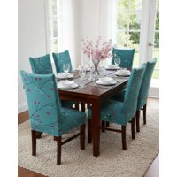 Mylhogar - Juegos De 6 Fundas Para Sillas Con Diseño Elastico