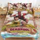 thumbnail image 1 of Dead-pool Wolverin-e Dead-pool Wolverin-e Bedding Set Sheet Set for Kids Adults,All Season Lightweight, 1 of 5