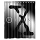thumbnail image 1 of Cortina de ducha de The X-Files con ganchos, tamaño 60 x 72 pulgadas, 1 of 3