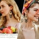 thumbnail image 4 of Pendientes largos de estilo bohemio con borlas vintage y cuentas, 4 of 5