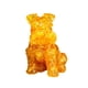 thumbnail image 1 of Estatuilla De Schnauzer Sentado, Decoración De Mesa, Estatua De Cachorro Para Sala De Estar, Amarillo, 1 of 5