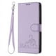 thumbnail image 2 of Funda tipo cartera FOXDOCK para Samsung Galaxy A15 5G/4G con soporte, ranuras, RFID, diseño de gato, 2 of 5