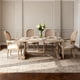 thumbnail image 1 of French Vintage Upholstered Fabric Dining Armchair, Set of 2, Beige, 1 of 3