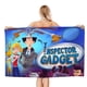 thumbnail image 1 of El Inspector Gadget Toalla de playa de secado rápido con diseño temático, regalo para mujeres y niñas, ideal para cumpleaños, fans, amantes de la música, uso en la playa o al aire libre, 78 × 160 cm, 1 of 6