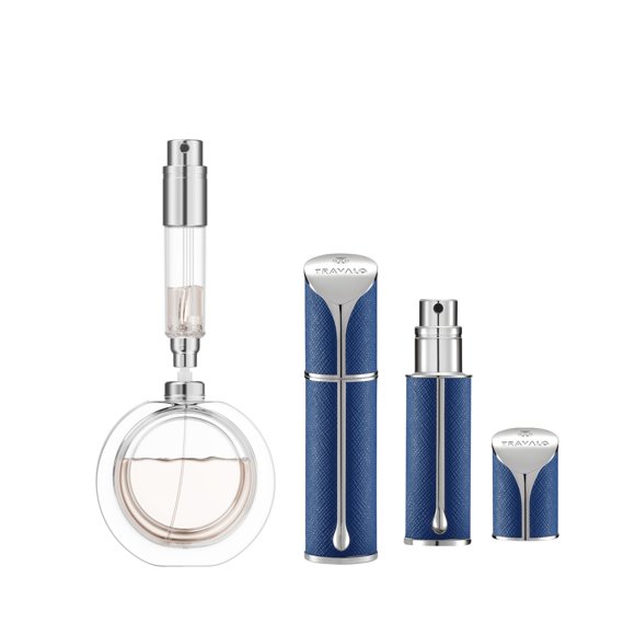Atomizador de Perfume Travalo 5 ml Recargable Azul