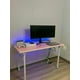 thumbnail image 2 of Escritorio Gamer Plegable 130 CM Rosado Luz Led, 2 of 9