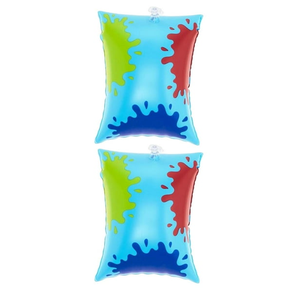 Manguitos Piscina Bebe 3 Anillos De Brazo De Natación, Bandas De Brazo De Amarillo Manguitos Evolutivo Bebe