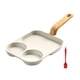 thumbnail image 1 of Sartén De 3 Secciones Mini Sartén Para Panqueques Sartén Antiadherente Para Huevos Jamón 2 Piezas Gas, 1 of 3