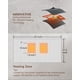 thumbnail image 2 of Manta térmica Zireot, batería inalámbrica recargable de 9000 mAh, 2 of 9