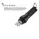 thumbnail image 5 of Be Prepared for Anything with Our 1pc Flint and Steel Outdoor Magnesium Fire Lighter - Your Ultimate Wilderness Fire Starting Kit with Multifunctional Compass, Survival Whistle, and Portable Tactical, 5 of 5